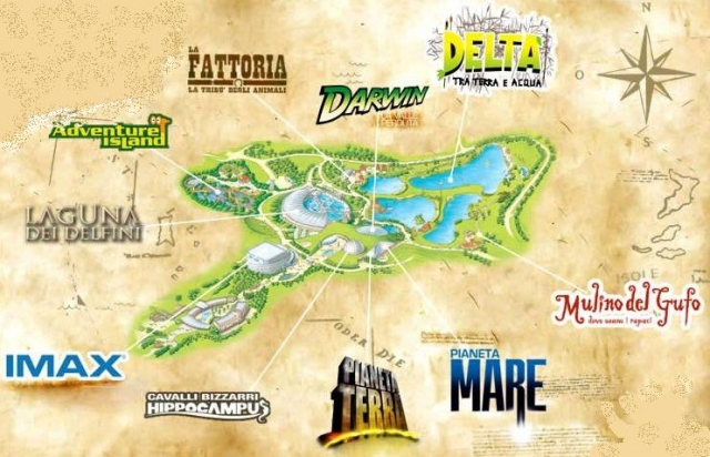  Mapa del parque 